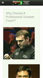 Mobile Screenshot of improveyoursnooker.net